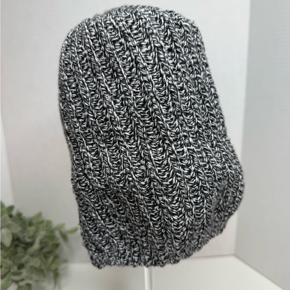 Madewell Marled Knit Slouchy Beanie OSFA Outdoor Cozy Cabincore Streetwear Boho - Picture 10 of 11